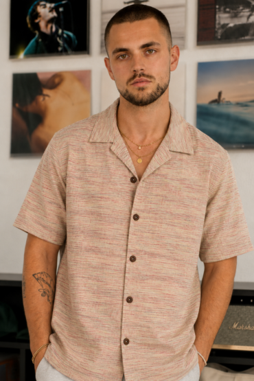 The Desert Mesa Melange Khadi Shirt