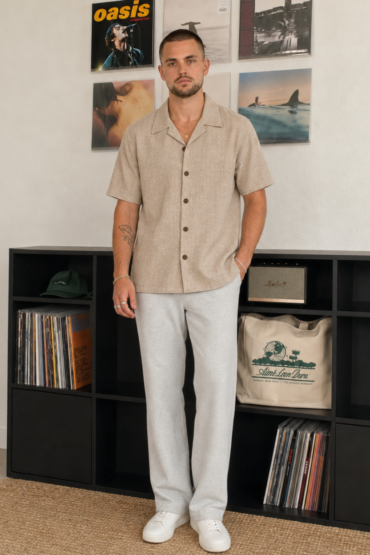 The Mojave Sand Khadi Shirt