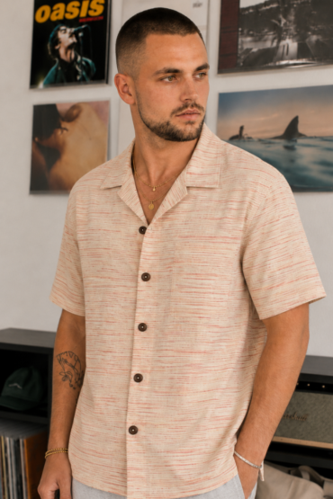 The Rosewood Slub Khadi Shirt