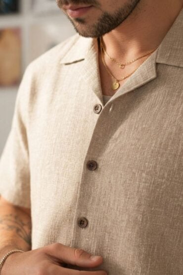 The Mojave Sand Khadi Shirt