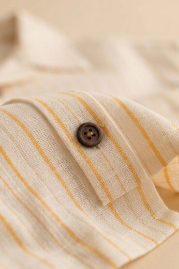 The Sunlight Pinstripe Khadi Shirt