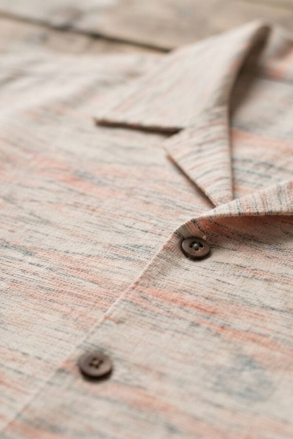 The Pastel Melange Khadi Shirt