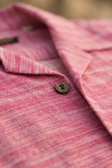The Fuchsia Horizon Khadi Shirt