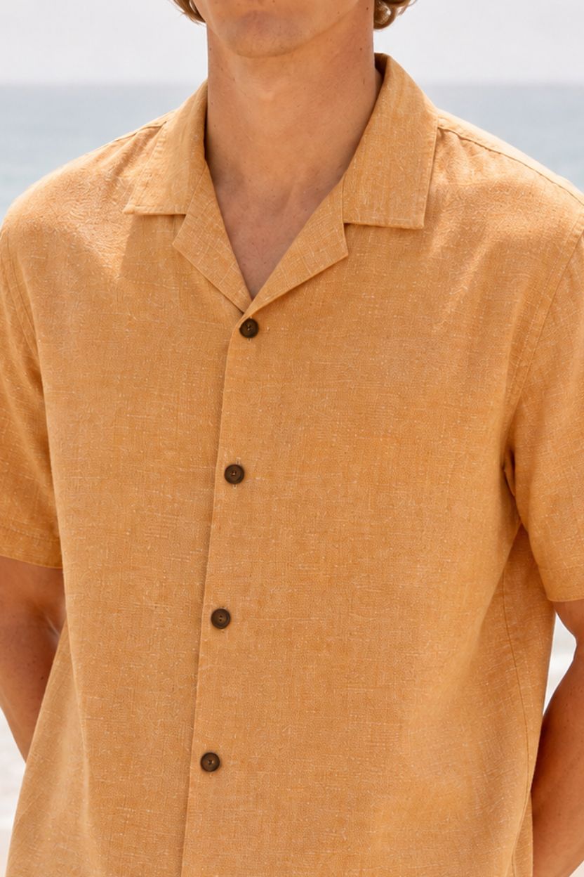 The Tangerine Handloom Cotton Shirt - Image 5