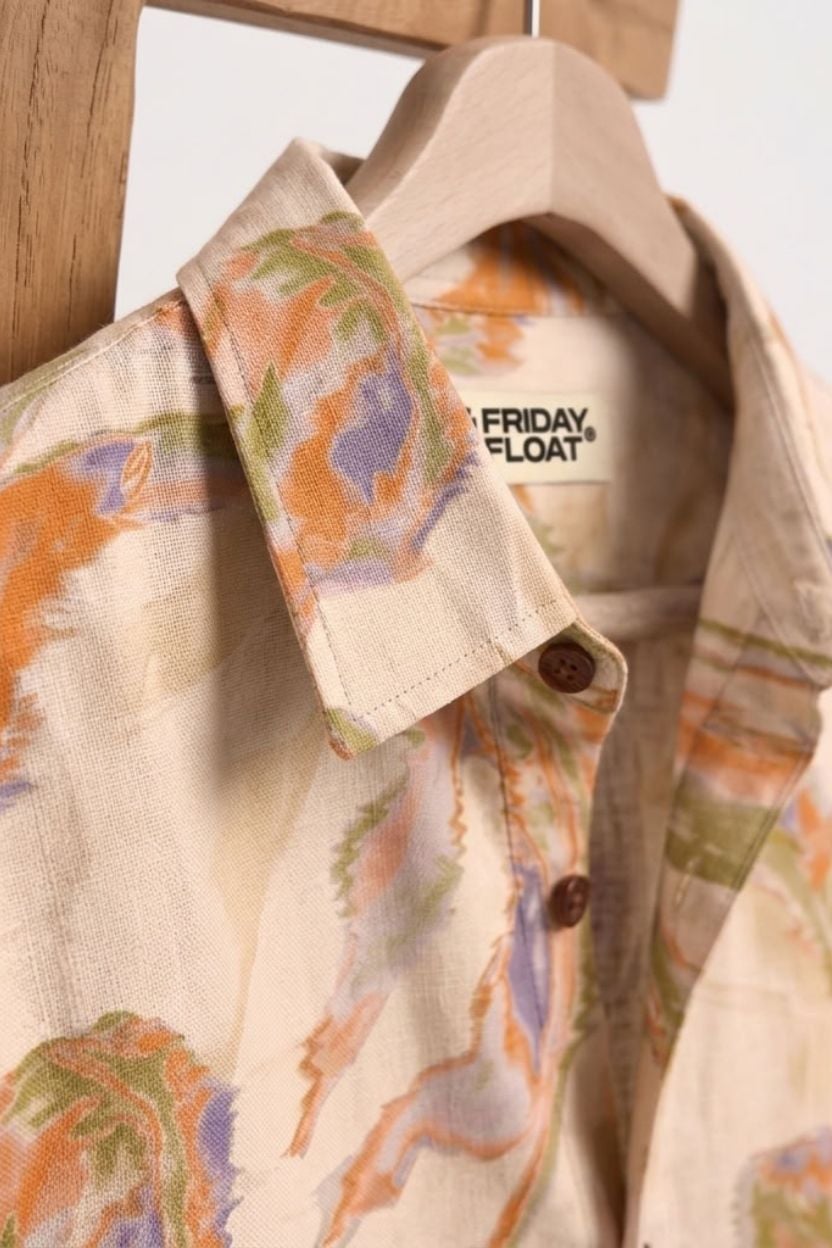 The Pastel Tulip Abstract Cotton Shirt - Image 5