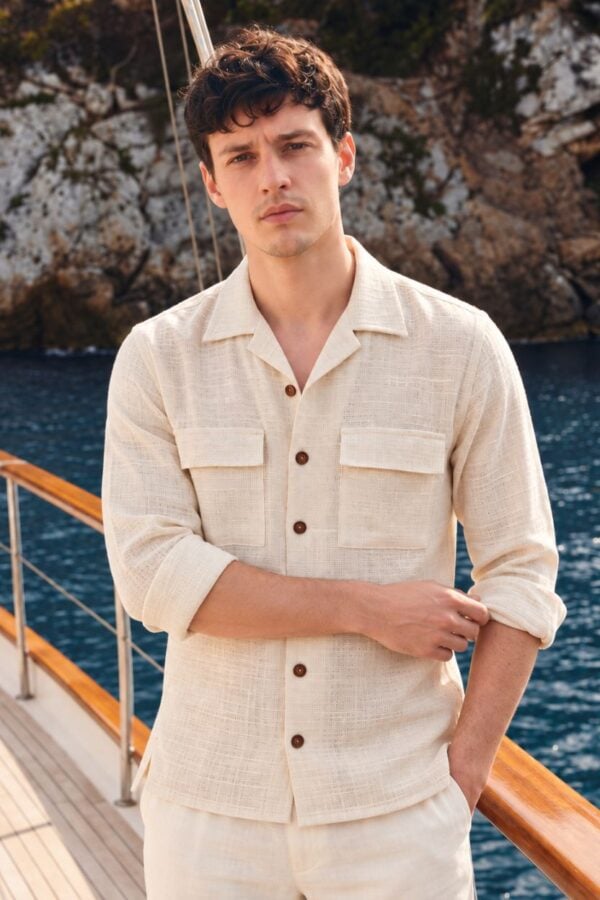 The Natural Ivory Cotton Shirt