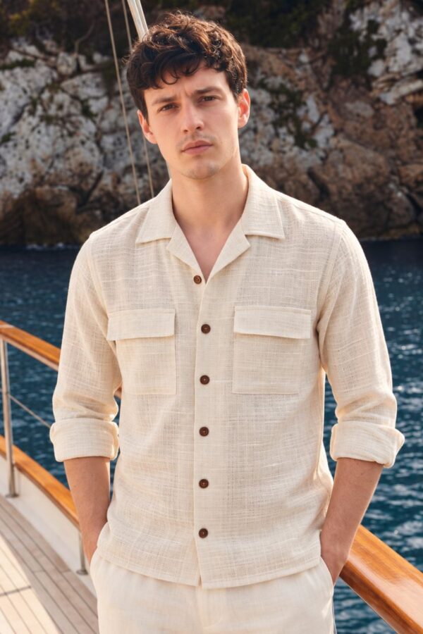 The Natural Ivory Cotton Shirt