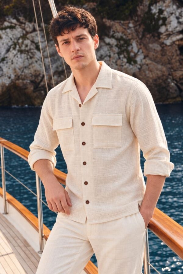 The Natural Ivory Cotton Shirt
