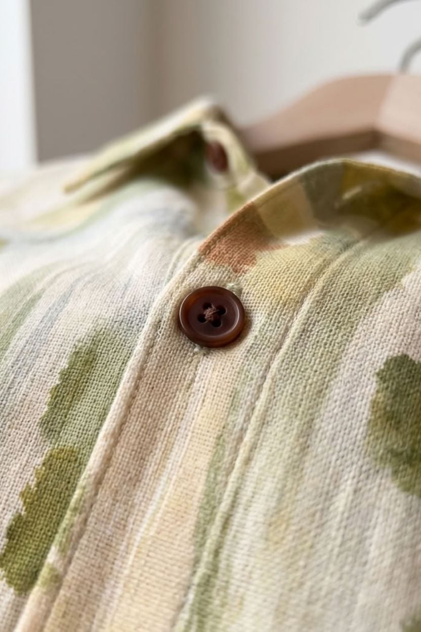 The Pastel Brushstroke Cotton Shirt - Image 5