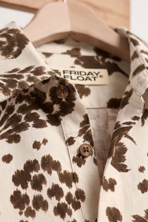 The Sepia Flora Cotton Shirt
