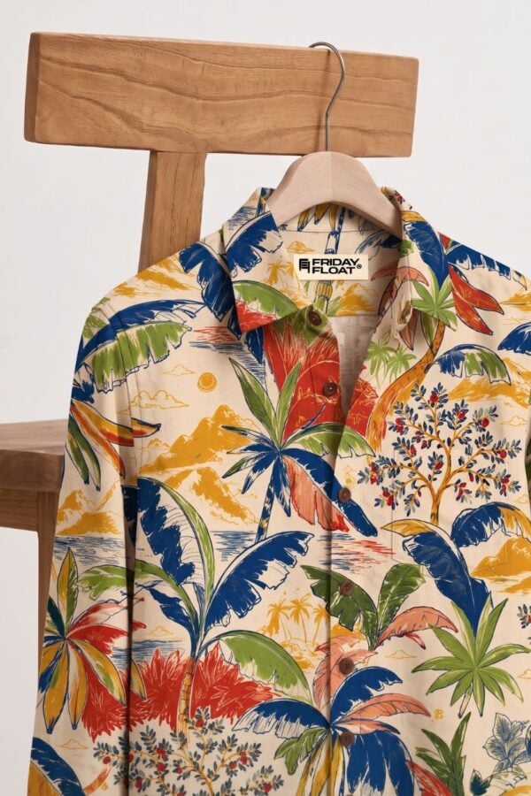 The Tropic Oasis Cotton Shirt