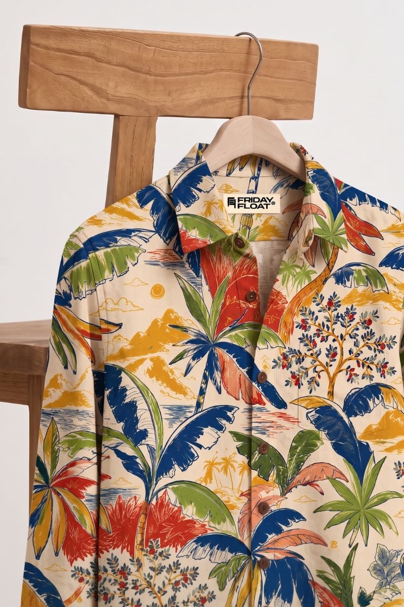 The Tropic Oasis Cotton Shirt