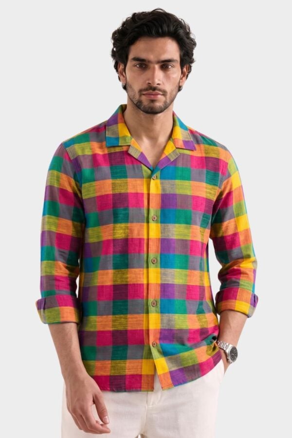The Tropic Check Handloom Cuban