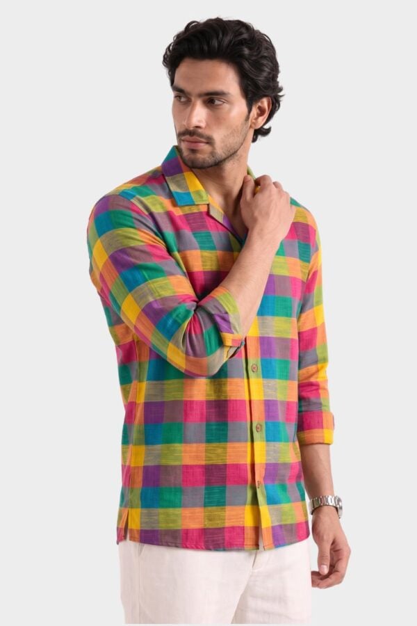 The Tropic Check Handloom Cuban