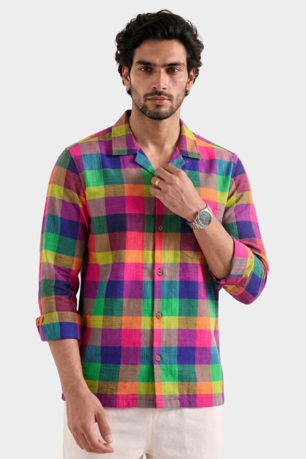 The Twilight Check Handloom Cuban