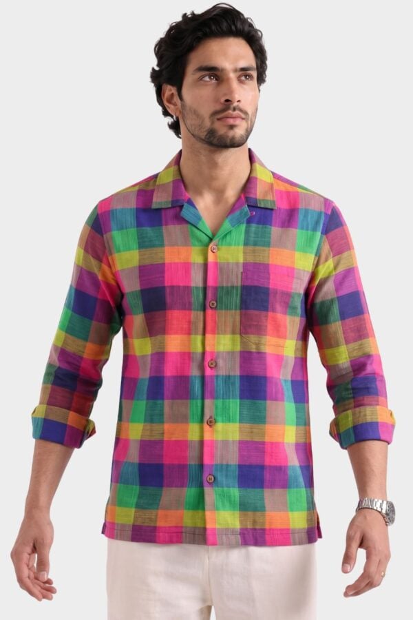The Twilight Check Handloom Cuban